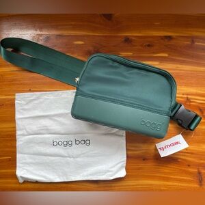 BOGG Belt Bag Hunter Green 9"x7"x3" Adjustable Waist Belt New w Tags crossbody